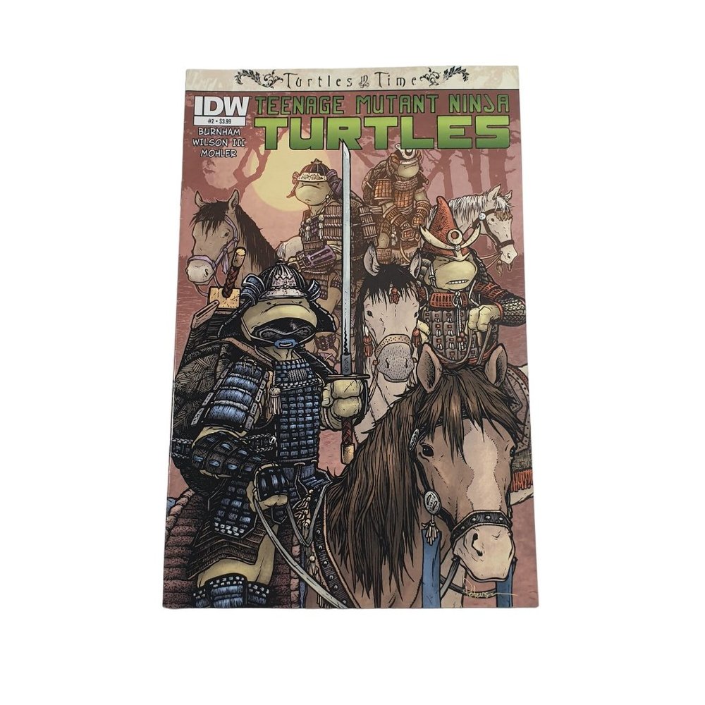 Teenage Mutant Ninja Turtles 2 IDW Comic Book 2014 Collector Bagged Boarded